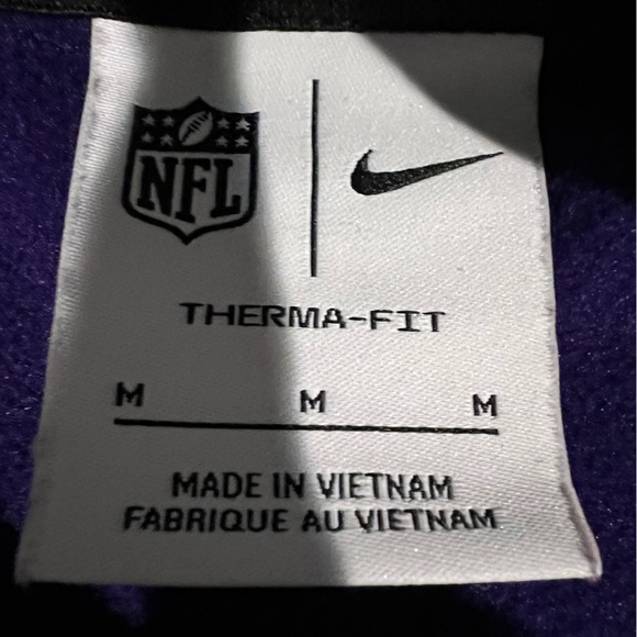 NFL Nike Purple Vikings Men's Hoodie - Picture 2 of 2